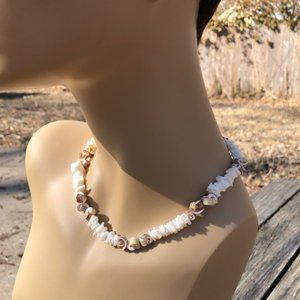 Abstract Shell Necklace